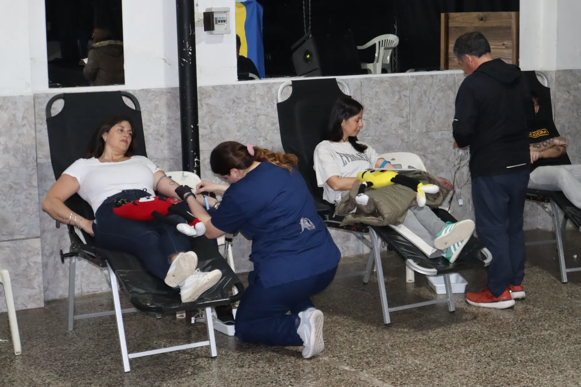 Más de 50 vecinos se sumaron a la campaña de donación de sangre de Campana Xeneize