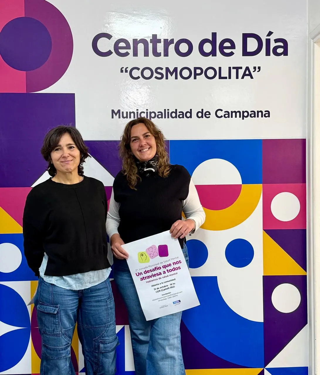 Salud mental en Campana: cómo participar de la jornada gratuita del Centro de Día Cosmopolita