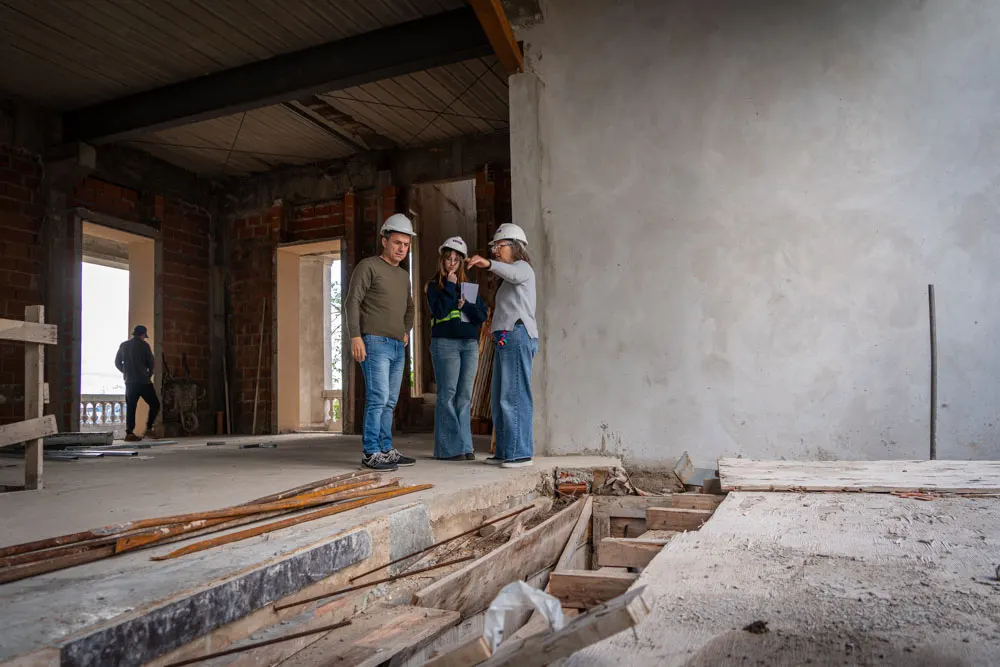 Reconstrucción de la Casa de los Costa: los trabajos que se realizan en la etapa final