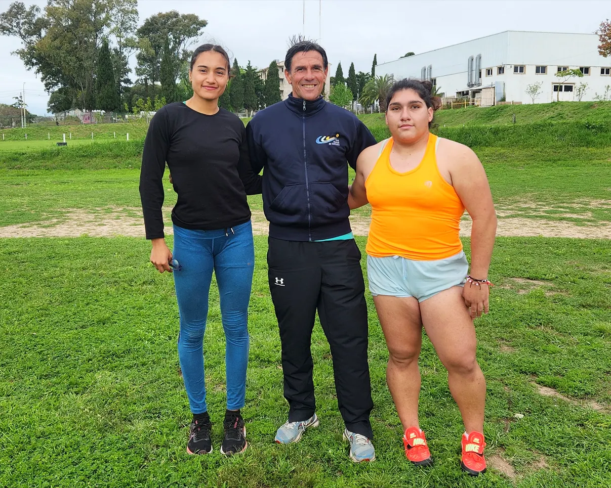 Angelina Muga y Ornella Pérez competirán en Santa Fe con la Selección Argentina de Atletismo