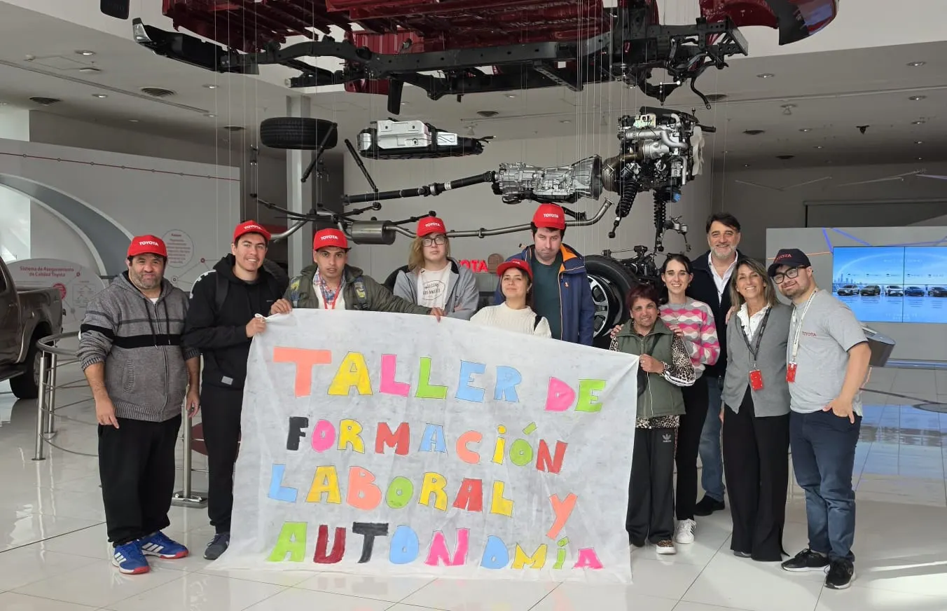 Toyota Argentina capacitó a jóvenes del Taller de Formación Laboral y Autonomía de Zárate
