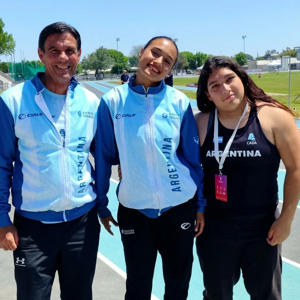 Angelina Muga y Ornella Pérez lograron medallas en el Sudamericano U23 y se destacaron entre las mejores del continente