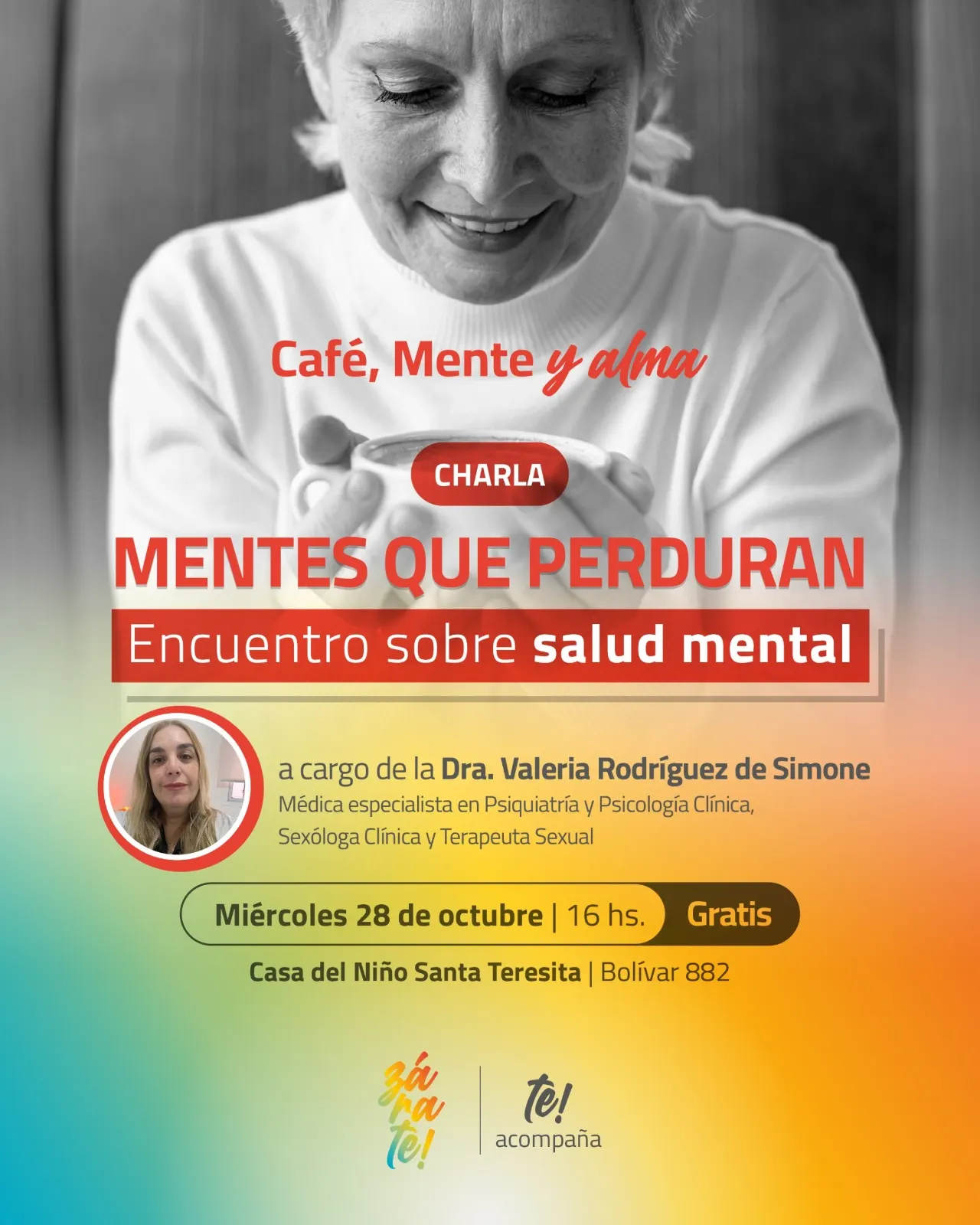 Cuándo se realizarán los próximos encuentros de “Café, Mente y Alma” en Zárate y Lima