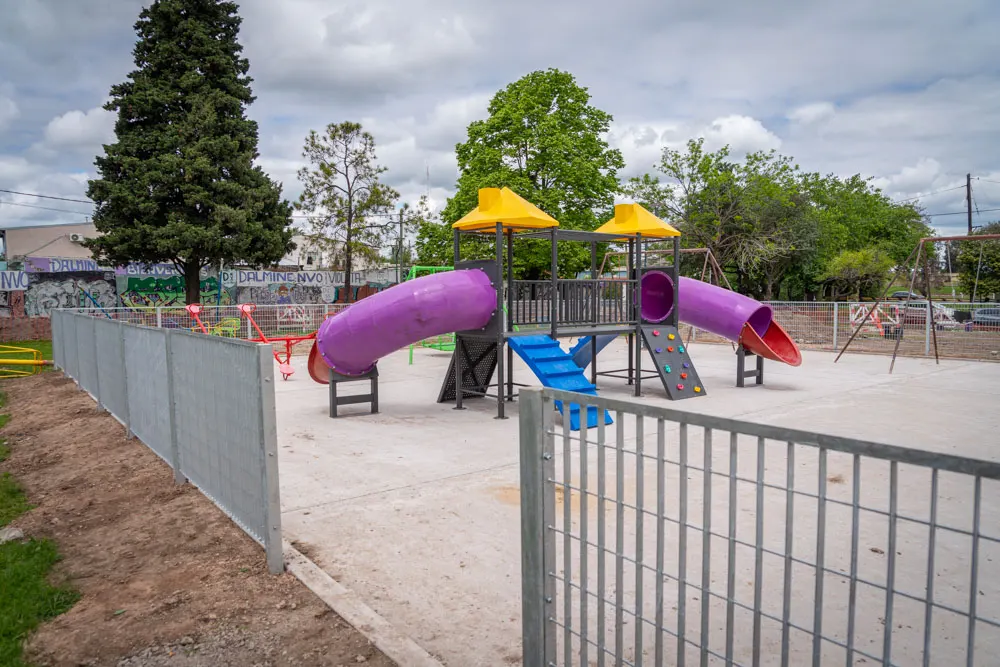 Dálmine Nuevo tendrá una plaza inclusiva con juegos adaptados para chicos con TEA